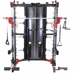 Gorilla Sports ® Multistation Power Rack mit Gewichten