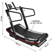 ATX® Cross Runner - Curved Treadmill mit Widerstandsregelung