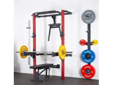 HMS KLT22 Wall Rack SET Rot - schwarz