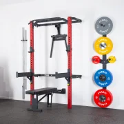 HMS KLT22 Wall Rack SET Rot - schwarz