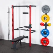 HMS KLT22 Wall Rack SET Rot - schwarz