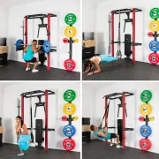 HMS KLT22 Wall Rack SET Rot - schwarz