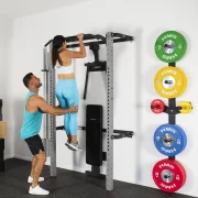 HMS KLT22 Wall Rack SET silber - schwarz