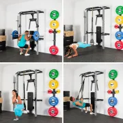 HMS KLT22 Wall Rack SET silber - schwarz