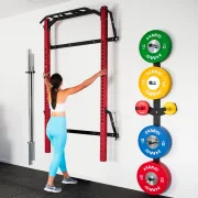 HMS KLT23 Wall Rack rot - schwarz