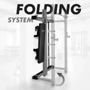 HMS KLT34 WALL-POWER-RACK grau - schwarz