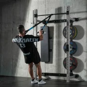 HMS KLT34 WALL-POWER-RACK grau - schwarz