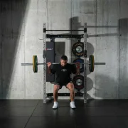 HMS KLT34 WALL-POWER-RACK grau - schwarz