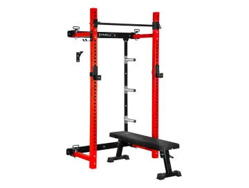 HMS KLT34 WALL-POWER-RACK rot - schwarz