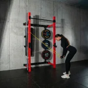 HMS KLT34 WALL-POWER-RACK rot - schwarz