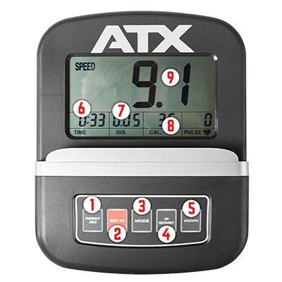 ATX® Cross Runner - Curved Treadmill mit Widerstandsregelung