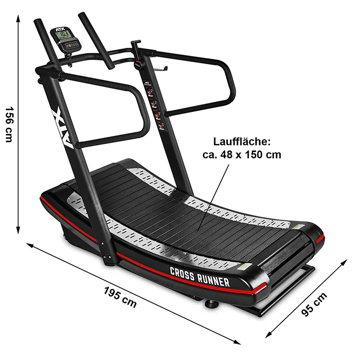 ATX® Cross Runner - Curved Treadmill mit Widerstandsregelung