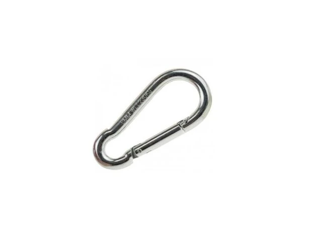 Karabinerhaken 80 x 8mm Stahl verzinkt